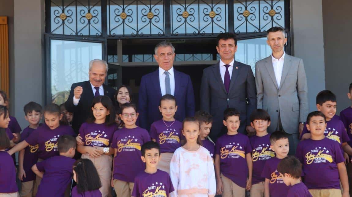 İl Milli Eğitim Müdürümüz Sayın Yaşar Koçak ve İlçe Milli Eğitim Müdürümüz Sayın Ahmet Gürsel Avcı'nın okulumuzu ziyareti.